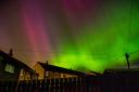 The aurora borealis over Cumnock, as seen by Isobel Shaw