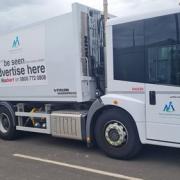 A North Ayrshire Council bin lorry