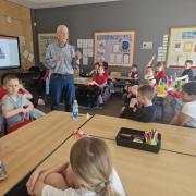 Tom Keogh at Dalry Primary