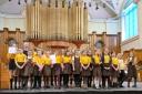 The Beith Primary Choir in action