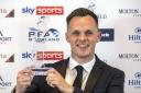 Hearts captain Lawrence Shankland was named the PFA Scotland Premiership Player of the Year on Sunday night.