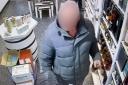 A customer at Geraldo's was caught on CCTV cameras stealing a £120 bottle of whisky from the store, according to owner Toni Dawson.
