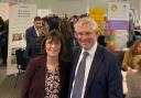 Kenneth and Patricia Gibson at the Saltcoats funding fayre