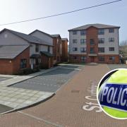 Police were called to a property in St Cuthbert's Court where a woman was pronounced dead at the scene.
