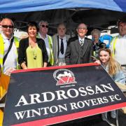 Organisers at the last Winton Fete to take place back in 2019.
