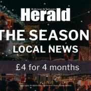 Flash sale: Subscribe to the Ardrossan Herald this December