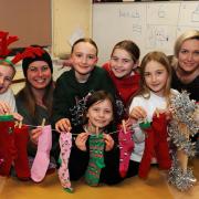West Kilbride Primary's festive fayre
