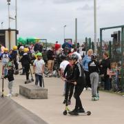 The skatepark in Stevenston has been a popular facility over the years.