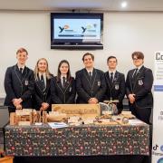 2022 winners Stewarton Academy with their business, Corsehill Craft