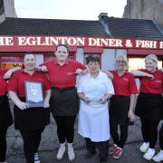 The Eglinton Diner team with their awards