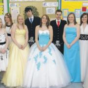 The St Matthew's Academy fashion show in 2009 had a special guest (see below)