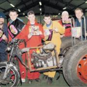 Members of the Custom Bike Group in Ardrossan took delivery of Young Scot cards in 2004