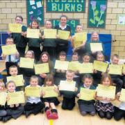 Mayfield Primary pupils showed off their recitation skills in 2014