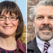 Patricia Gibson and Todd Ferguson clashed over the SNP's record on housing in North Ayrshire