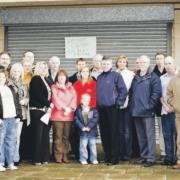 Instructors joined a rally in a bid to save the Saltcoats Test Centre
