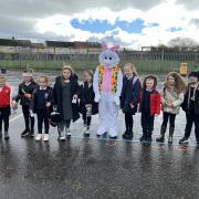 The Easter Bunny visits Blacklands