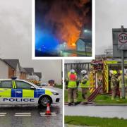 Emergency crews are to be stood down after nearly four days at the scene of a major fire in Kilwinning.
