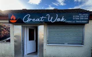 The new takeaway is set to open on Stevenston's Station Road.