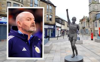A statue of Steve Clarke could be put up in front of the one of Bobby Lennox in Saltcoats during Euro 2024