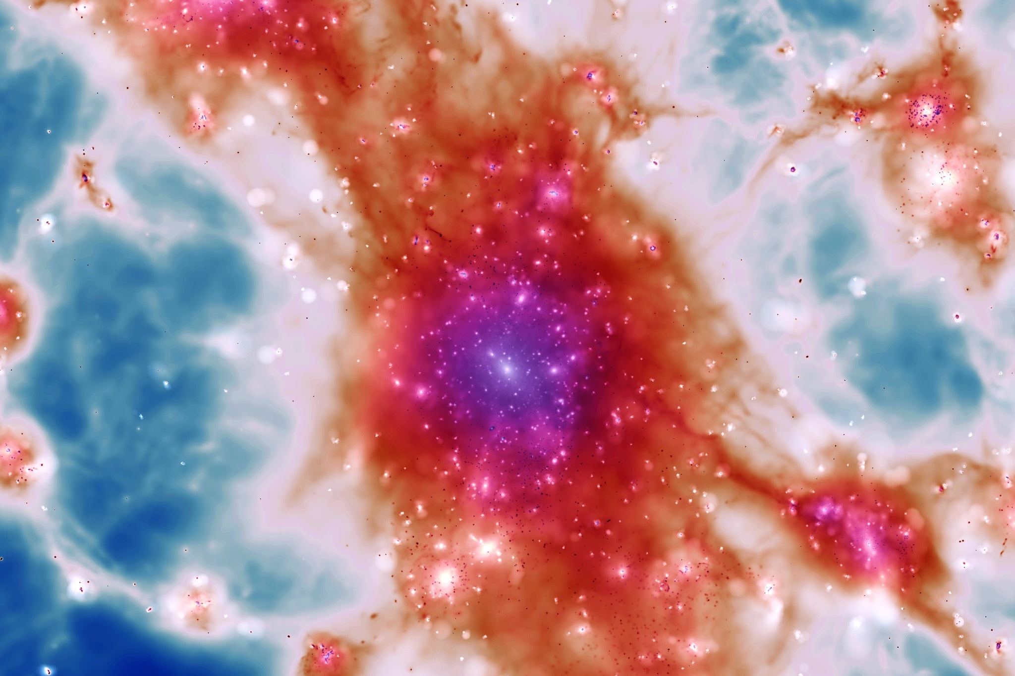 Glowing gas reveals faint filaments of cosmic web | Ardrossan and Saltcoats Herald