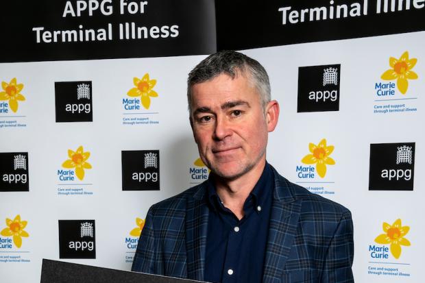 Kilmarnock and Loudoun MP Alan Brown backs the charity push.