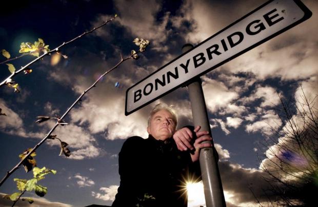 Ardrossan and Saltcoats Herald: Billy Buchanan photographed in UFO hotspot Bonnybridge. Picture: Gordon Terris/The Herald