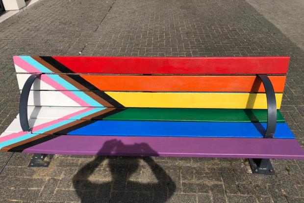 Pride benches