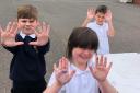 Blacklands pupils have fun learning the importance of handwashing