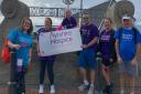 Ardrossan woman raises funds for Hospice with charity walk in memory of partner