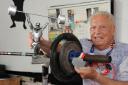 Bill Despard won a silver medal at the European Masters Weightlifting Championship in Poland. Photo: Charlie Gilmour