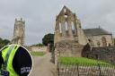 The teenager admitted sexually assaulting one of the young girls at the grounds of Kilwinning Abbey