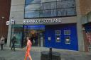 Court papers claim Mr Adams withdrew £1,900 from the funds at the Bank of Scotland on King Street, Kilmarnock.