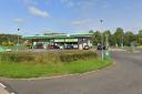 The BP garage in Girdle Toll.