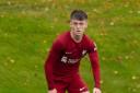 Ben Doak in action for Liverpool's youth side