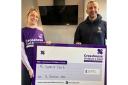 Kevin Brown of Fit Ayrshire Dads has raised funds for the charity for the past four years