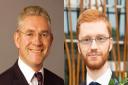 Green MSP Ross Greer (right) supported the bill while SNP Kenneth Gibson (left) objected to it