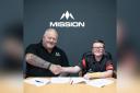 Ayrshire darts star Kyle Davidson has signed a sponsorship deal with Mission Darts after an impressive 2022 season
