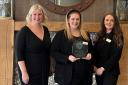 The Waterside's Events Manager, Holly (centre) alongside team members Kim (left) and Rebekah (right)