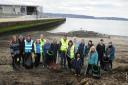 The beach clean is organised by Helensburgh Community Council