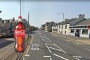 Lafferty struck the victim, who was making their way home from the Cross Keys Bar, with a bottle of Coca Cola