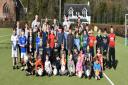 Around 90 children participated across the two days of coaching sessions on the island.