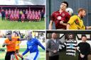 From top left clockwise: Craigmark, Maybole, Ardrossan Winton Rovers and Irvine Victoria could all seal their fate this weekend.