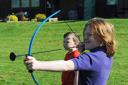 St Palladius Primary youngsters took part in archery, karate, dance and Zumba