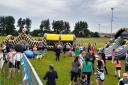 The entire youth section from nursery to under 16s, along with parents, carers and friends pitched up to enjoy a day filled with activities
