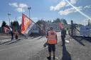 GMB workers strike at DES, Beith