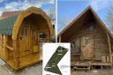 New plans for glamping pods near Eglinton Country Park have been submitted.