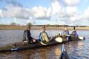 The four men will row Klepper canoes from Ardrossan to Oban