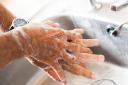 Staff at hospitals in Ayrshire have fallen below national hygiene standards.