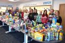 The staff with their amazing festive collection