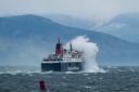 The Arran ferry in stormy conditions by Ardrossan & Saltcoats Camera Club member Sammie RockNgrohl Mckellar